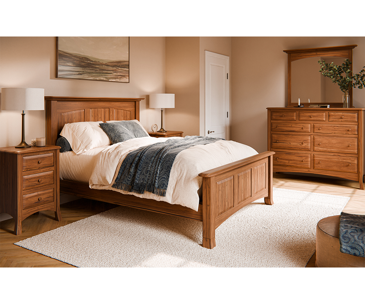 Carlisle 2 Drawer Nightstand - Image 6